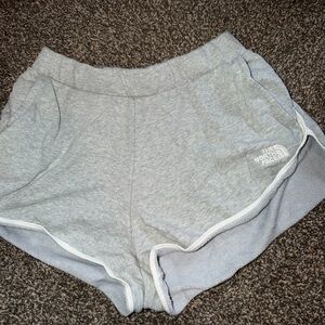 The North Face Women's Light Gray Athletic Shorts